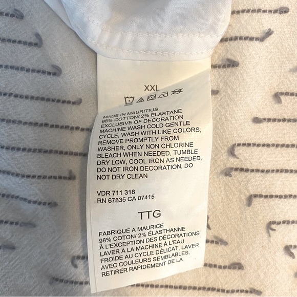 Nautica Classic Fit Stretch Cotton Shirt - Picture 14 of 14